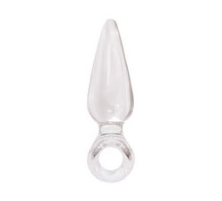 Jolie Pleasures Jelly Anal Plug Clear 4.75 Inch